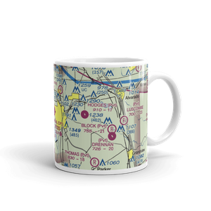 Cleburne Municipal Airport (CPT) VFR Sectional  Mug