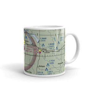 Creston Municipal Airport (CSQ) VFR Sectional  Mug