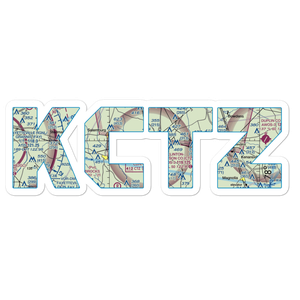 Sampson County Airport (CTZ) VFR Sectional Sticker