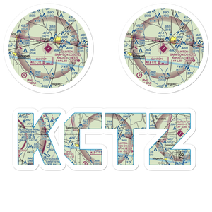 Sampson County Airport (CTZ) VFR Sectional Sticker Pack
