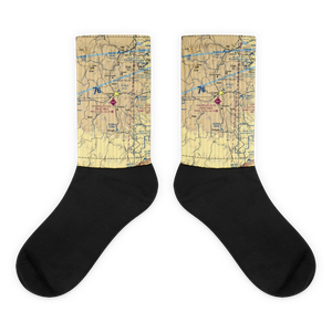 Custer County Airport (CUT) VFR Sectional Socks