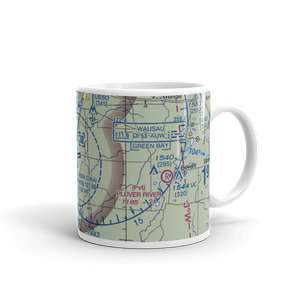 Central Wisconsin Airport (CWA) VFR Sectional  Mug