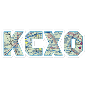 Conroe-North Houston Regional Airport (CXO) VFR Sectional Sticker