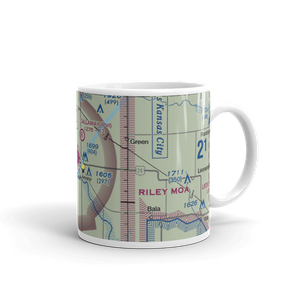 Clay Center Municipal Airport (CYW) VFR Sectional  Mug