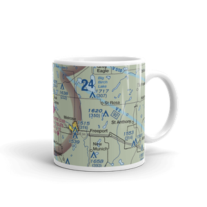 Sauk Centre Municipal Airport (D39) VFR Sectional  Mug