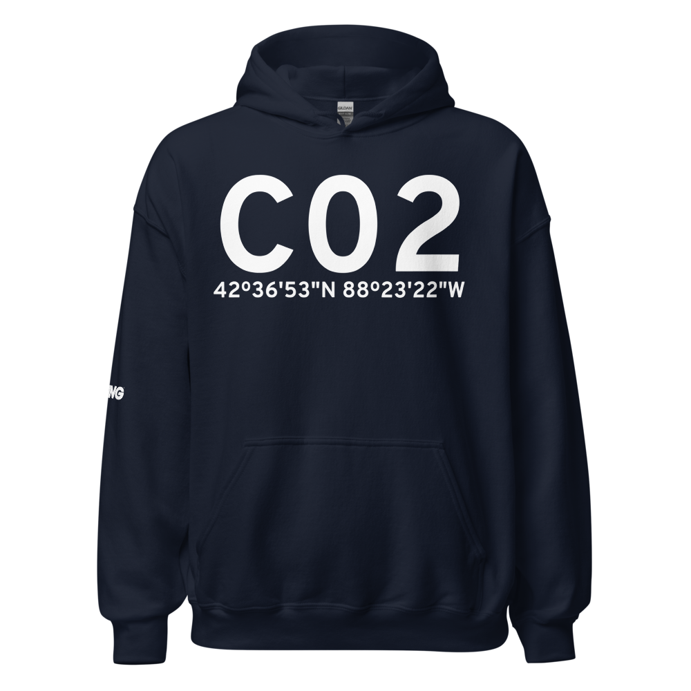 Lake Geneva (KC02) Airport Hoodie Sweatshirt 