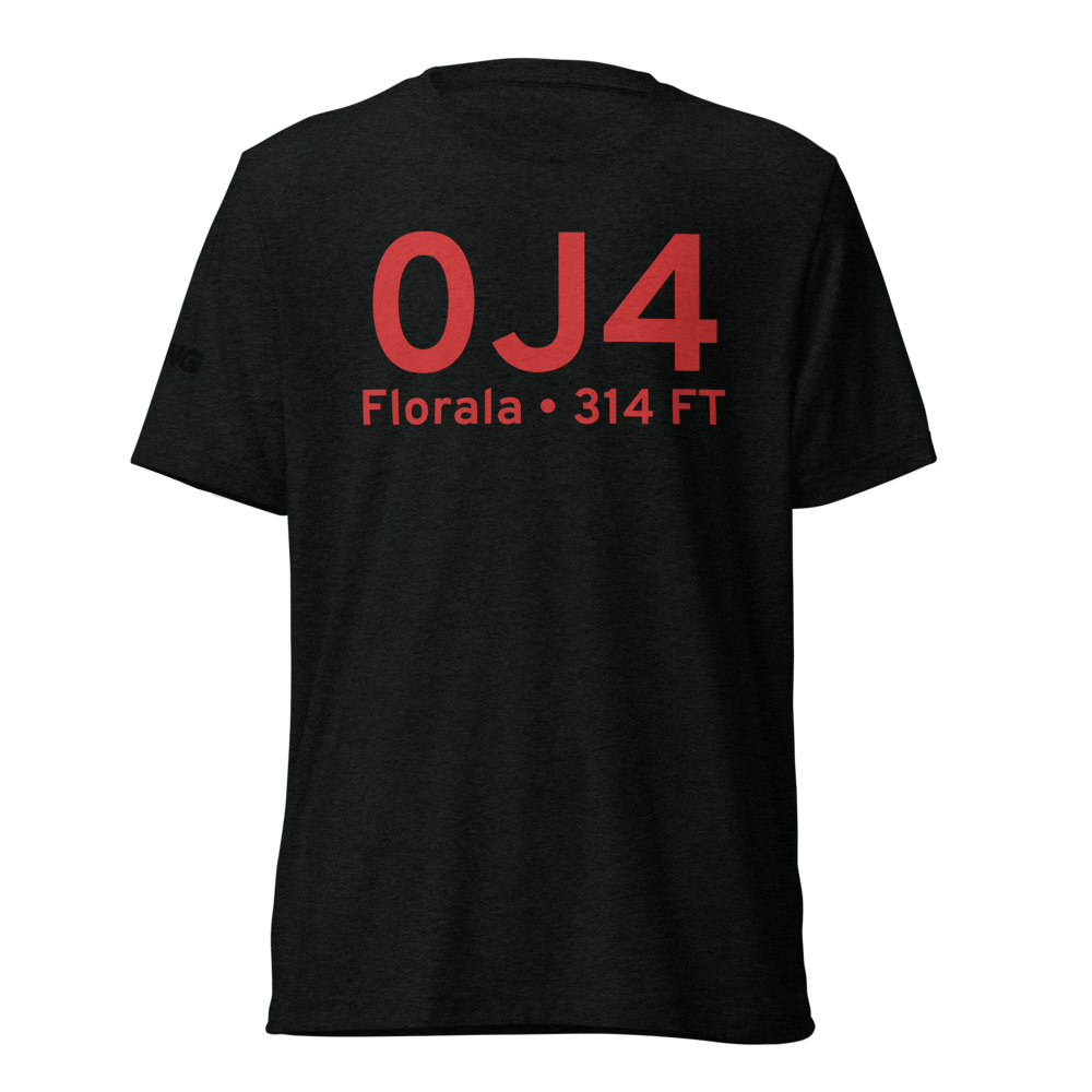 Florala (K0J4) Airport Tri-blend T-Shirt 