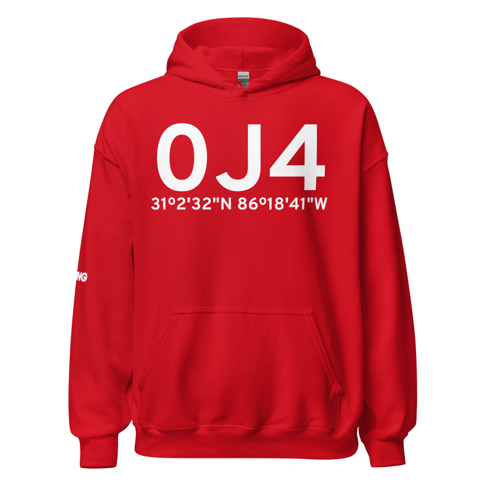 Florala (K0J4) Airport Hoodie Sweatshirt 