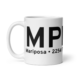 Mariposa (KMPI) Airport Mug