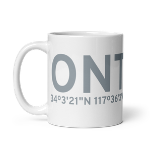 Ontario (KONT) Airport Mug