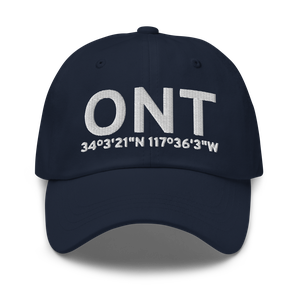 Ontario (KONT) Airport Hat