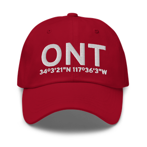 Ontario (KONT) Airport Hat