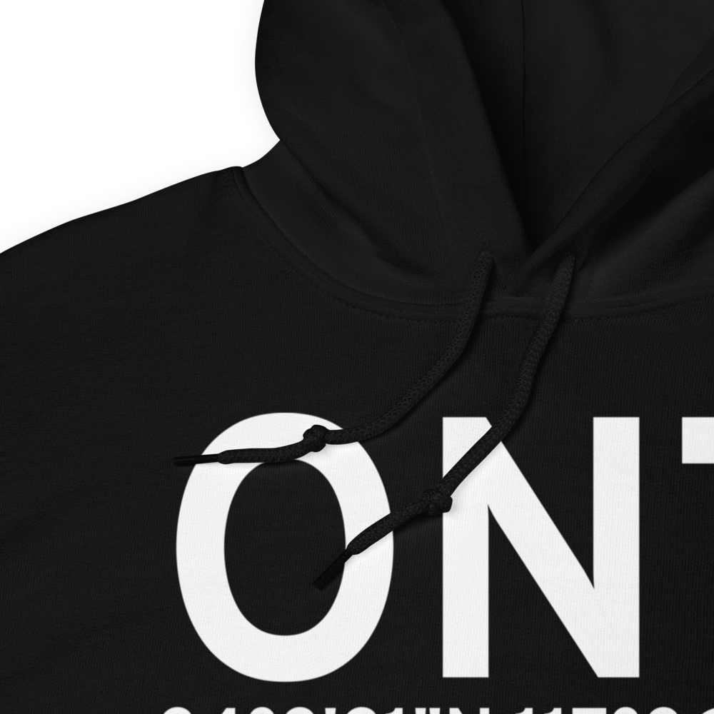 Ontario (KONT) Airport Hoodie Sweatshirt 