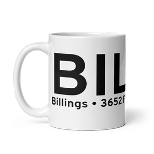 Billings (KBIL) Airport Mug