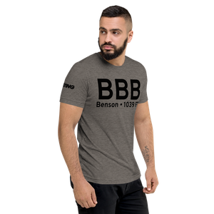 Benson (KBBB) Airport Tri-blend T-Shirt