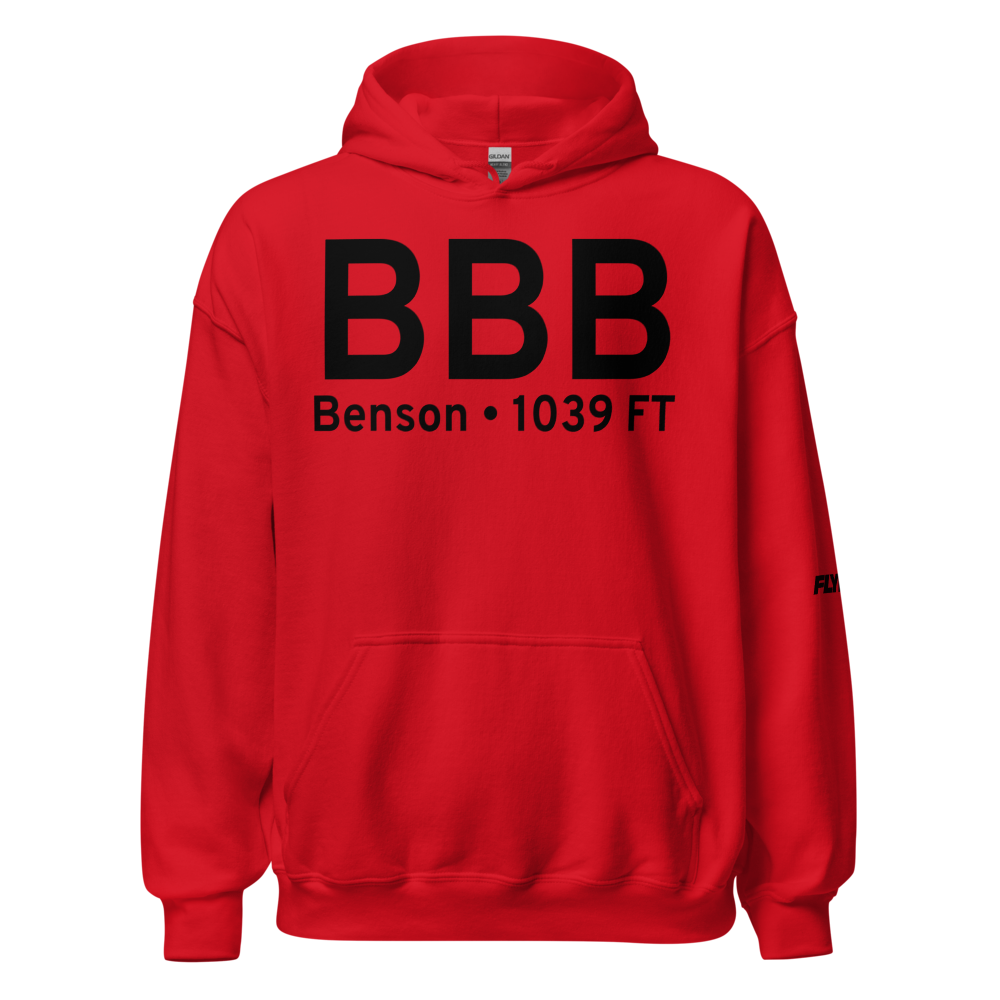 Benson (KBBB) Airport Hoodie Sweatshirt 