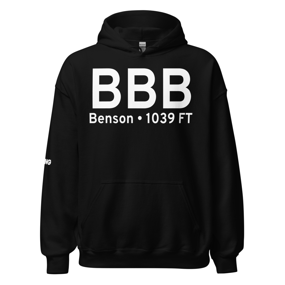 Benson (KBBB) Airport Hoodie Sweatshirt 