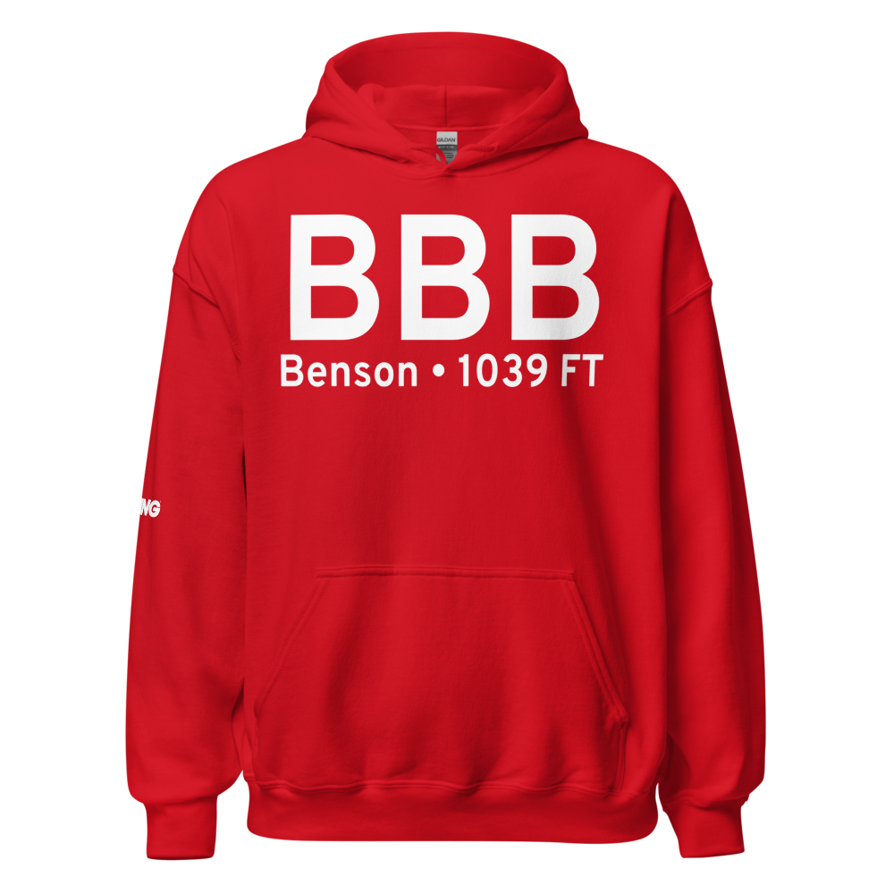 Benson (KBBB) Airport Hoodie Sweatshirt 
