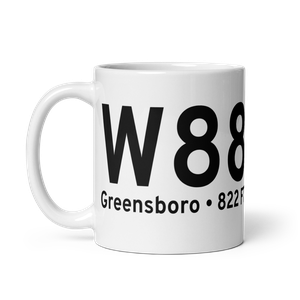 Greensboro (W88) Airport Mug