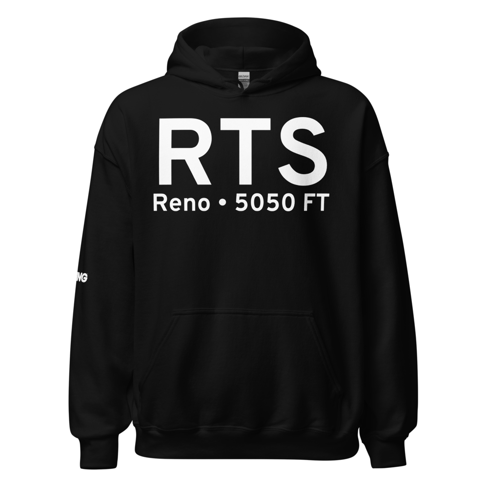 Reno (K4SD) Airport Hoodie Sweatshirt 