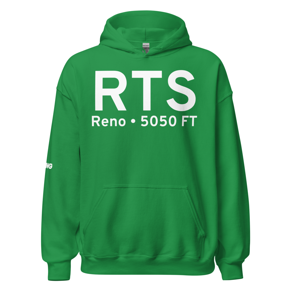 Reno (K4SD) Airport Hoodie Sweatshirt 