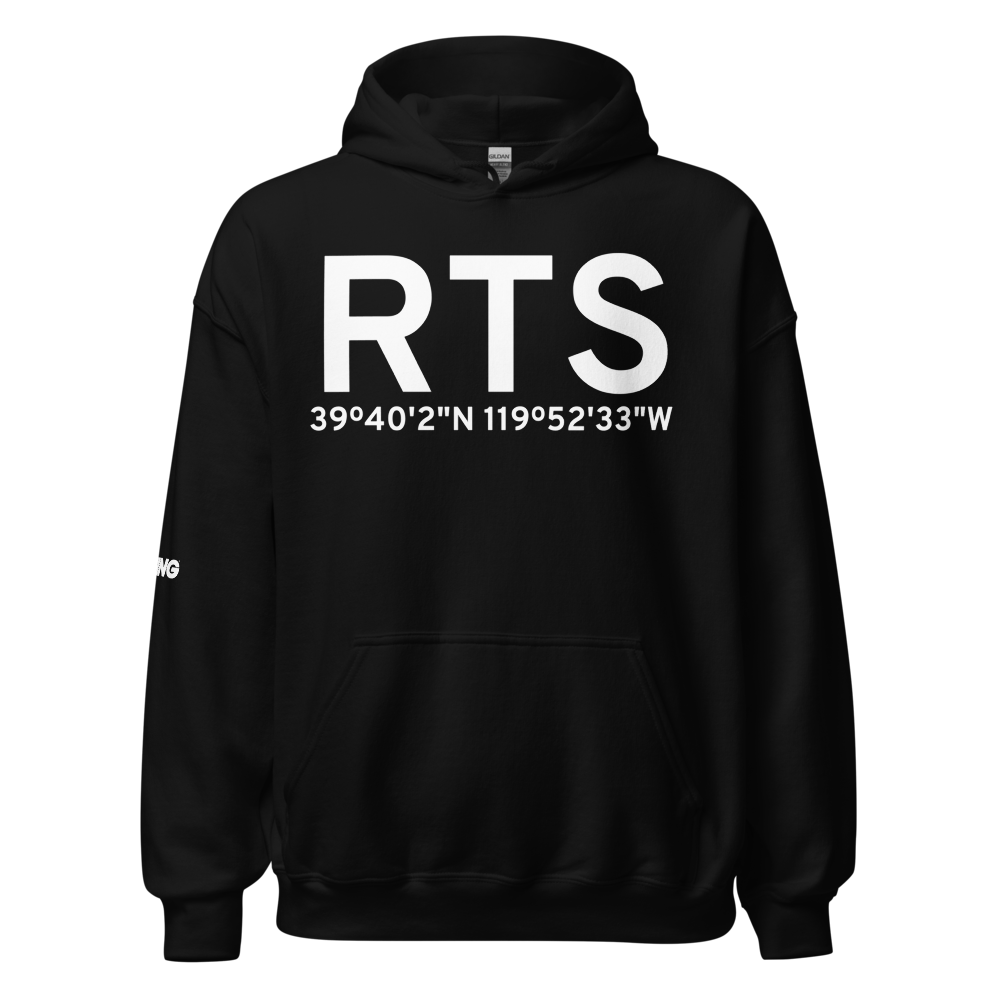 Reno (K4SD) Airport Hoodie Sweatshirt 