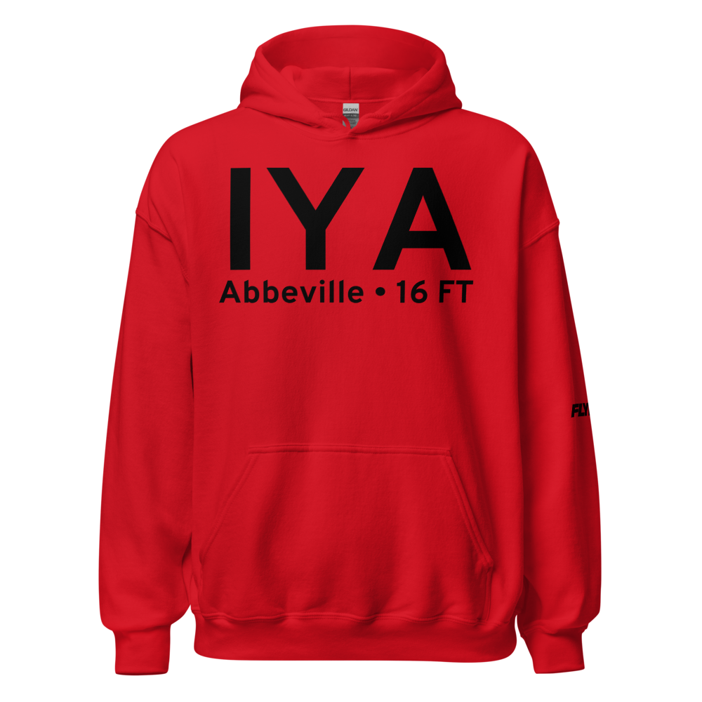 Abbeville (K0R3) Airport Hoodie Sweatshirt 