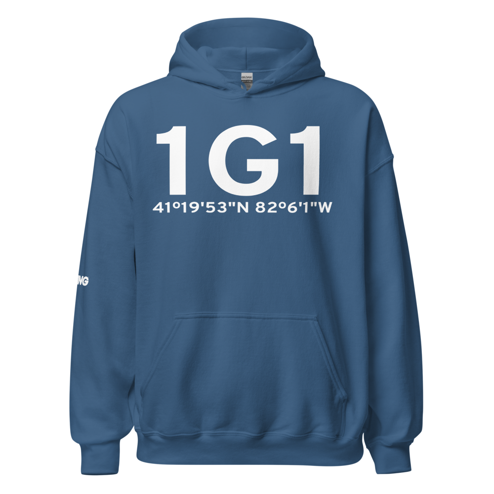 Elyria (K1G1) Airport Hoodie Sweatshirt 