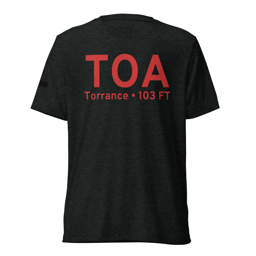 Torrance (KTOA) Airport Tri-blend T-Shirt 