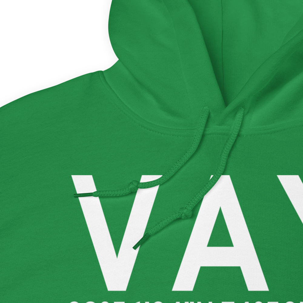 Mount Holly (KVAY) Airport Hoodie Sweatshirt 