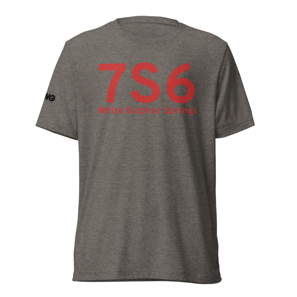 White Sulphur Springs (K7S6) Airport Tri-blend T-Shirt 