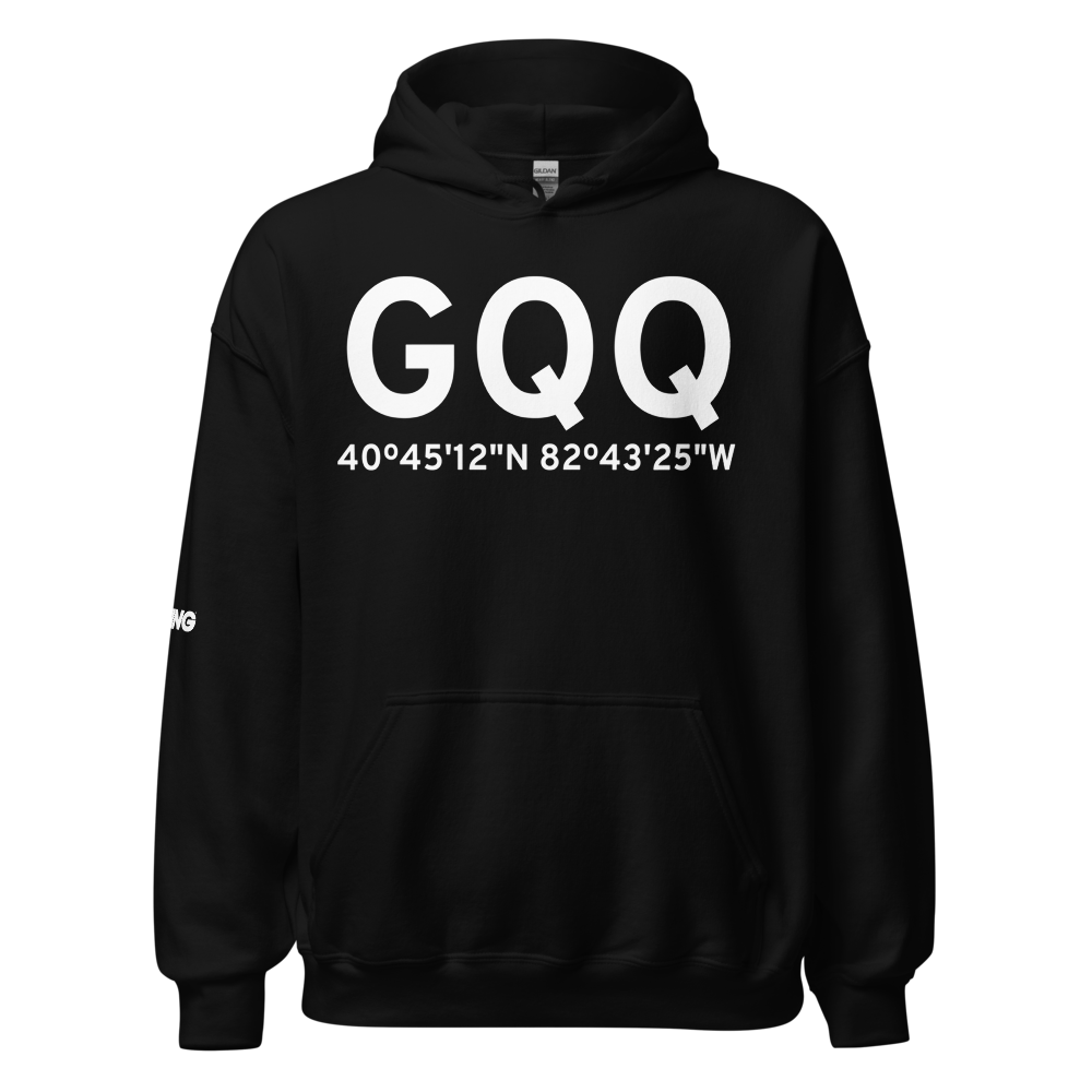 Galion (KGQQ) Airport Hoodie Sweatshirt 