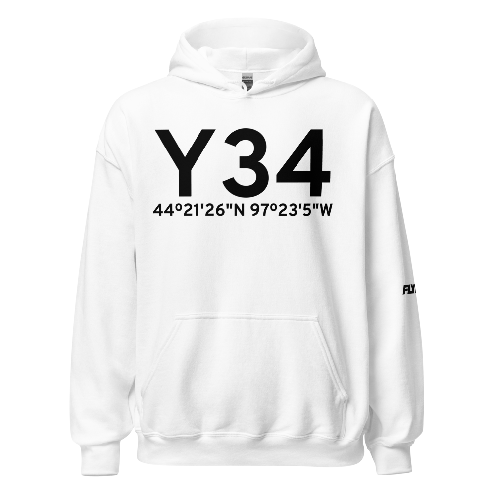 Lake Preston (Y34) Airport Hoodie Sweatshirt 