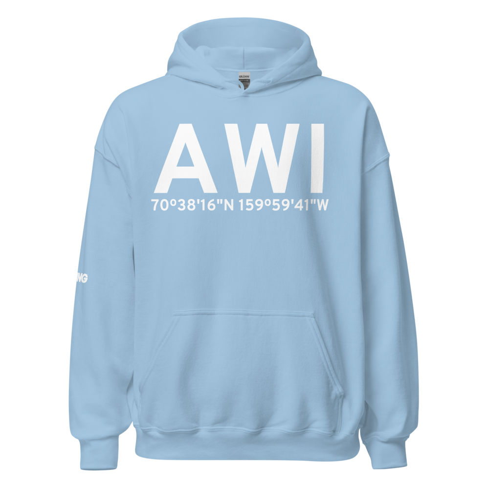 Wainwright (PAWI) Airport Hoodie Sweatshirt 
