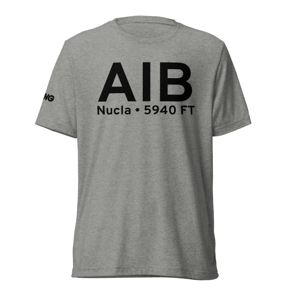 Nucla (KAIB) Airport Tri-blend T-Shirt 