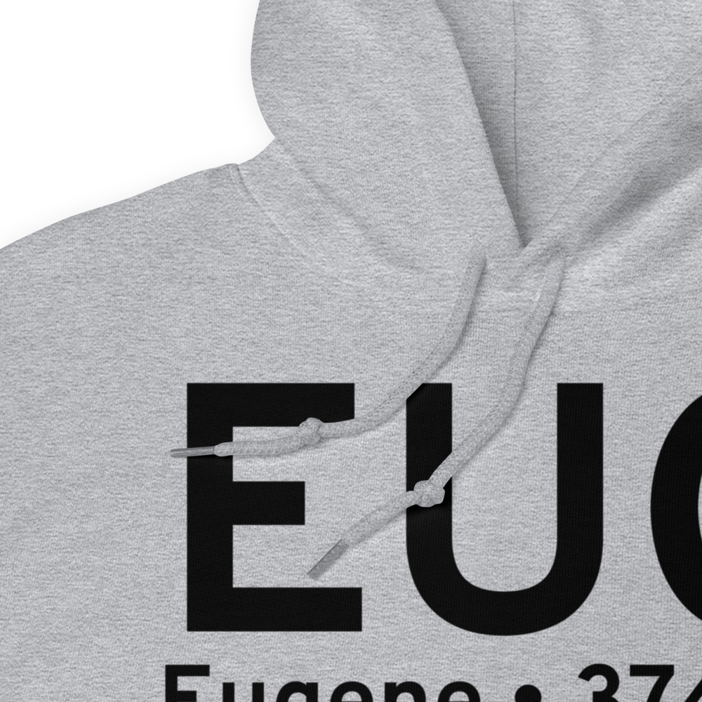 Eugene (KEUG) Airport Hoodie Sweatshirt 