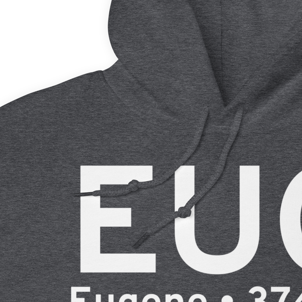 Eugene (KEUG) Airport Hoodie Sweatshirt 