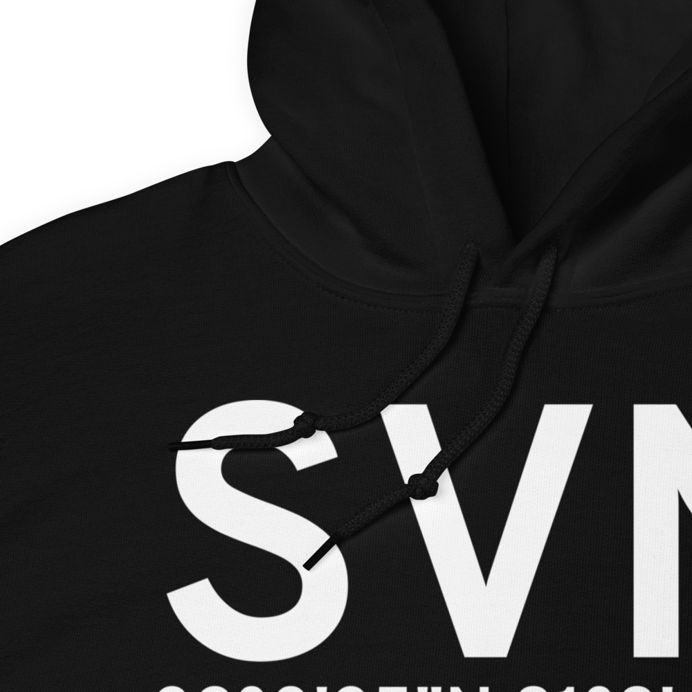 Savannah (KSVN) Airport Hoodie Sweatshirt 