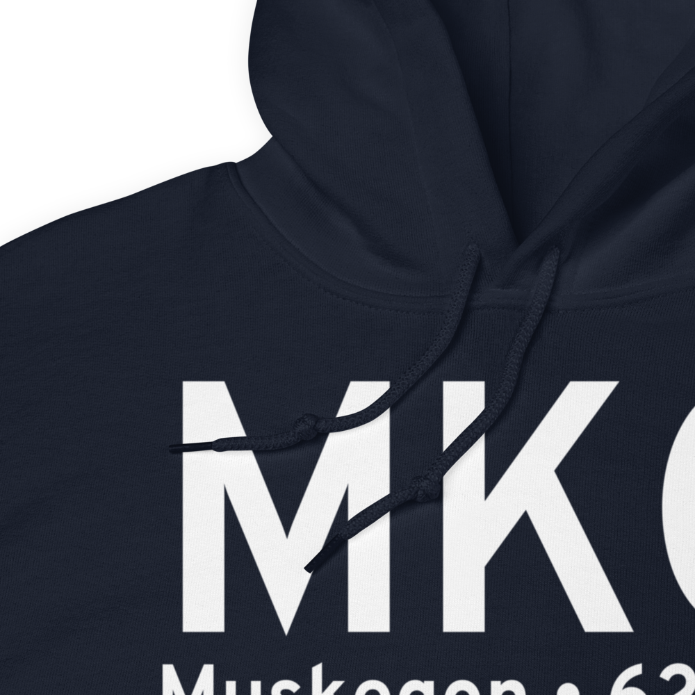 Muskegon (KMKG) Airport Hoodie Sweatshirt 