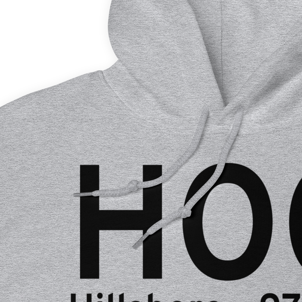 Hillsboro (KHOC) Airport Hoodie Sweatshirt 