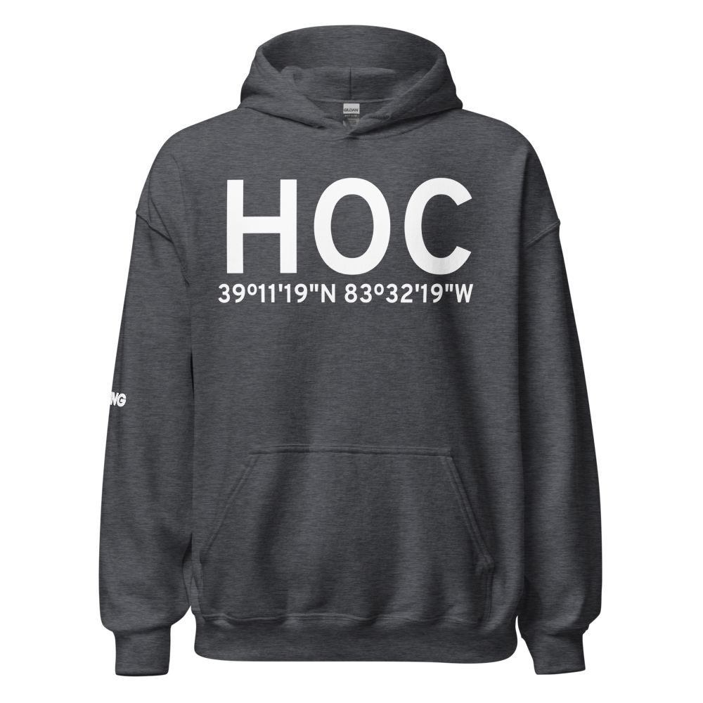Hillsboro (KHOC) Airport Hoodie Sweatshirt 