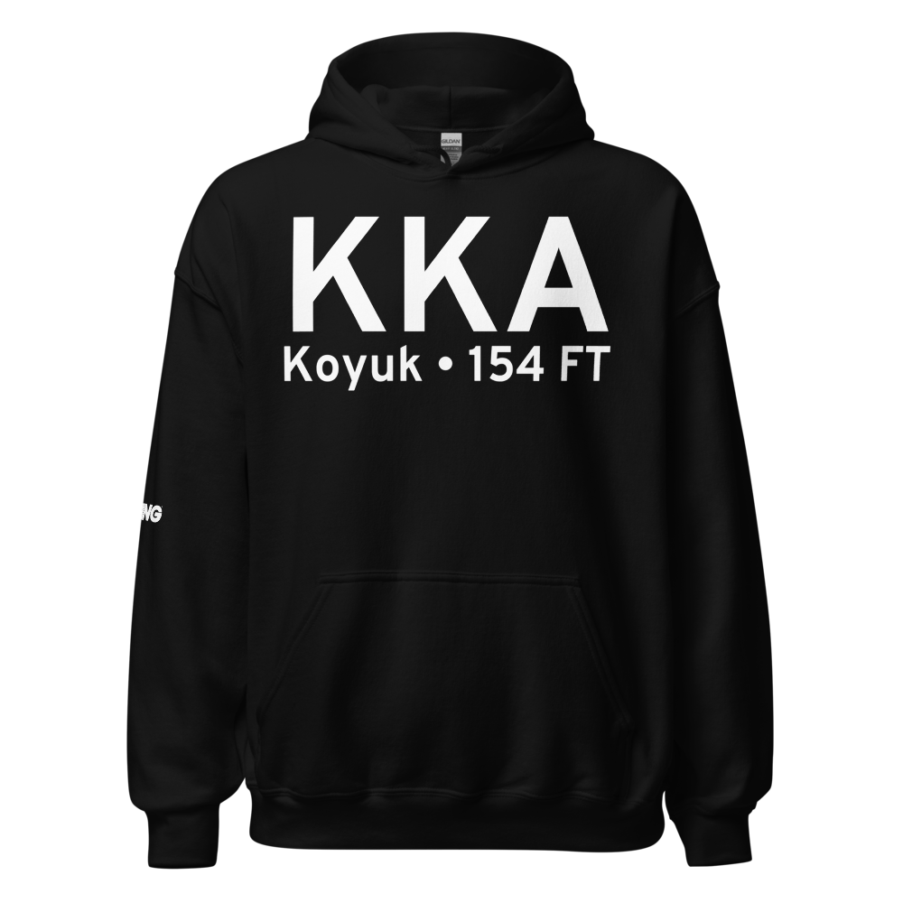 Koyuk (PAKK) Airport Hoodie Sweatshirt 