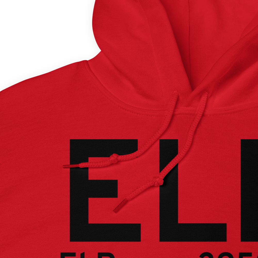 El Paso (KELP) Airport Hoodie Sweatshirt 
