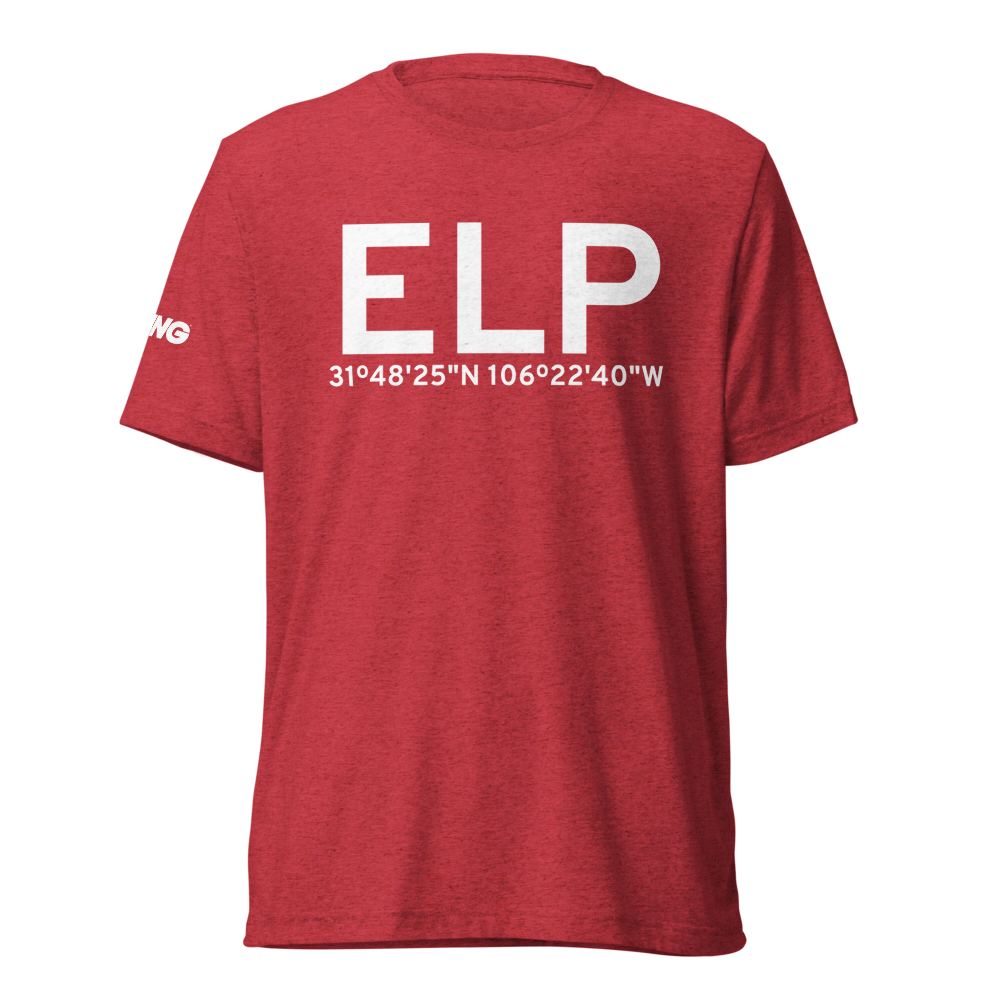 El Paso (KELP) Airport Tri-blend T-Shirt 