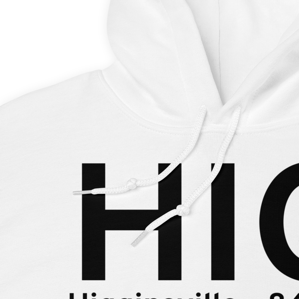 Higginsville (KHIG) Airport Hoodie Sweatshirt 