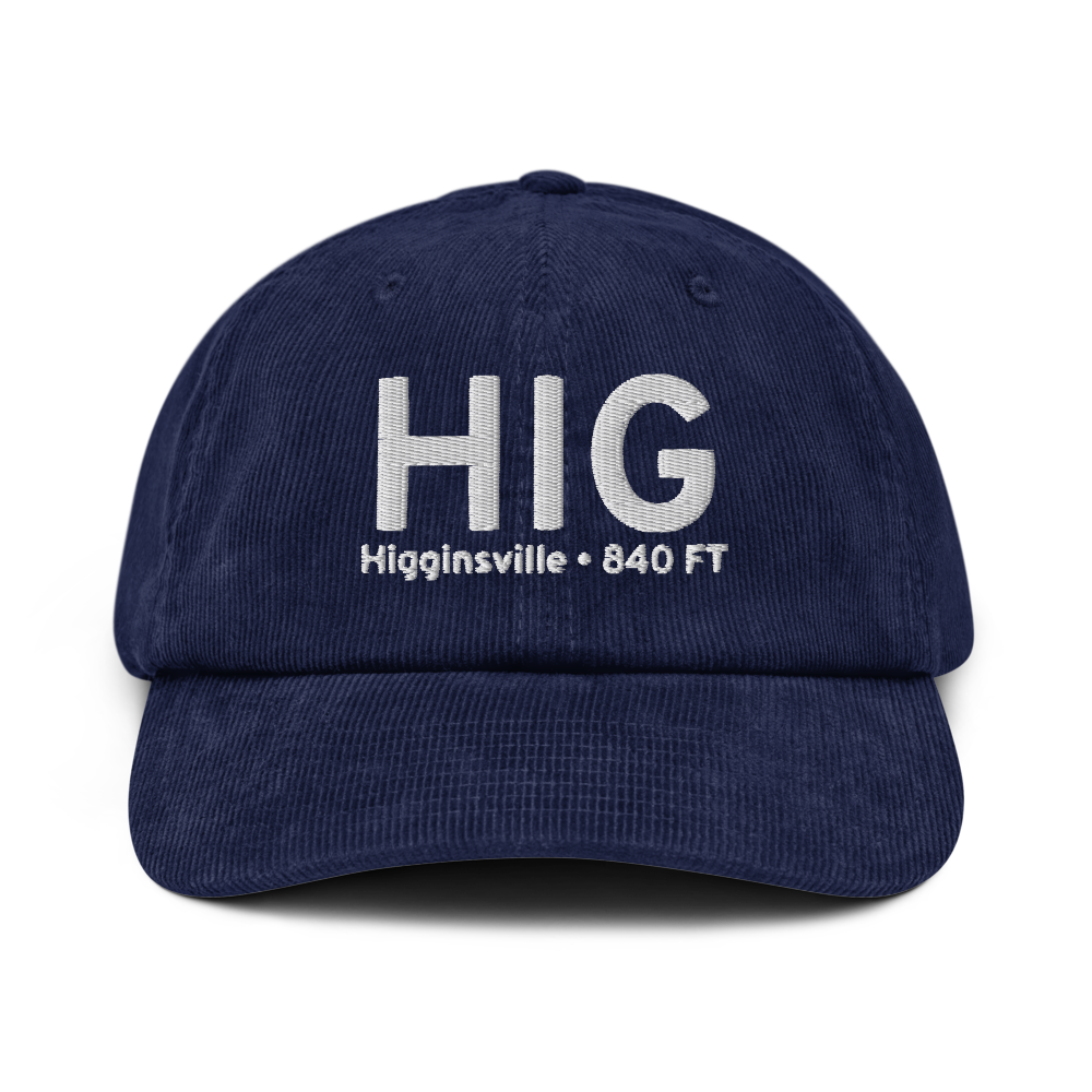 Higginsville (KHIG) Airport Hat 