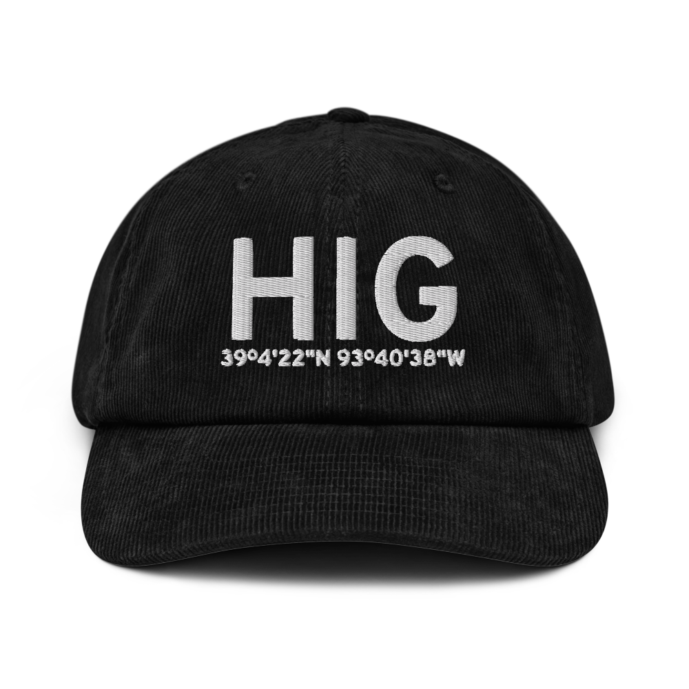 Higginsville (KHIG) Airport Hat 