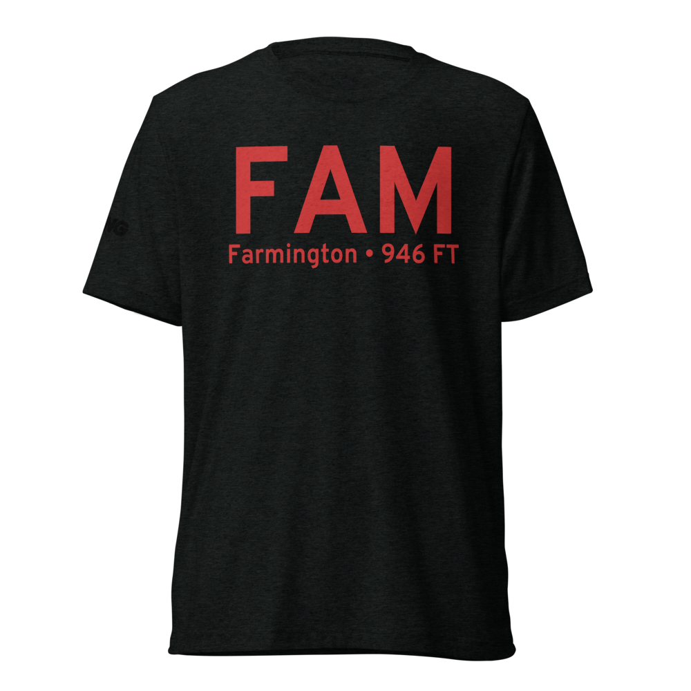 Farmington (KFAM) Airport Tri-blend T-Shirt 