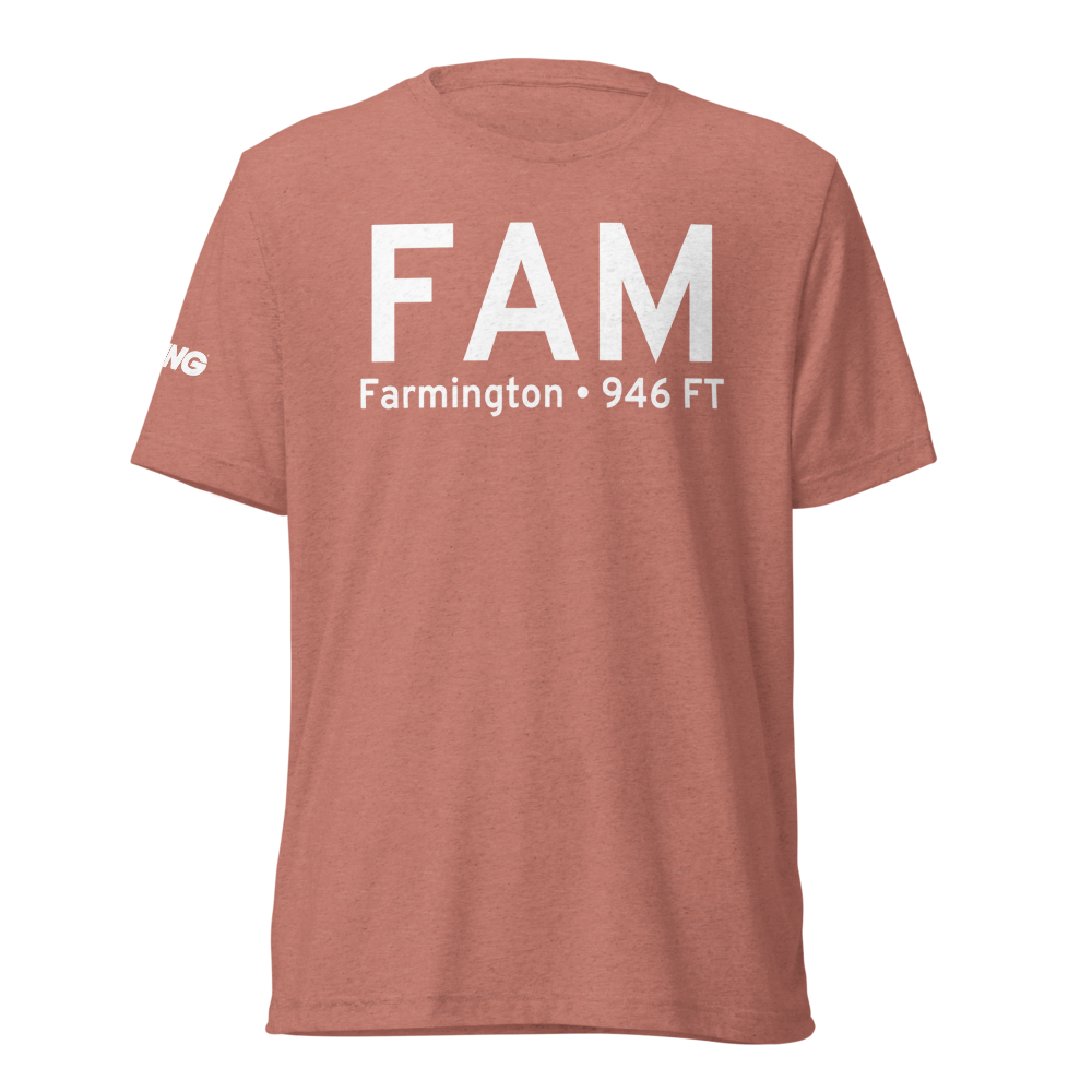 Farmington (KFAM) Airport Tri-blend T-Shirt 