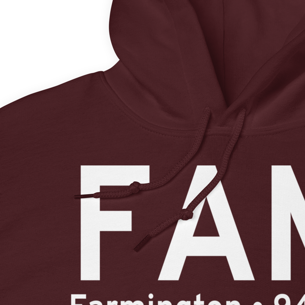 Farmington (KFAM) Airport Hoodie Sweatshirt 